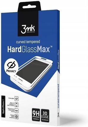 3MK Glass Max Privacy iPhone 6/6S Plus czarny/blac