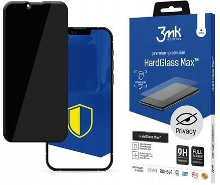 3MK Glass Max Privacy iPhone 13 Pro Max 6.7"