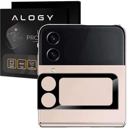 Metalowa osłonka aparatu Alogy Lens Protector PRO+ na obiektyw do Samsung Galaxy Z Flip 4 Czarna