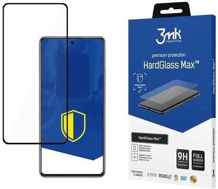 3MK HardGlass Max Xiaomi Mi 11T/Mi 11T Pro czarny/black, FullScreen Glass