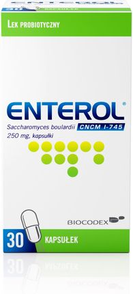Enterol Probiotyk 30 kapsułek 250 mg