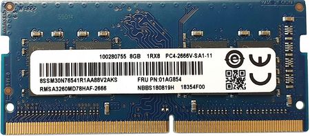 Ramaxel 8GB 2666MHz Lenovo Legion Y540 15 Y540-15IRH (RMSA3260MD78HAF2666)