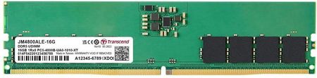 Transcend DDR5 16GB 4800MHz CL40 (JM4800ALE16G)