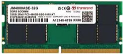 Pamięć RAM Transcend DDR5 32 GB 4800MHz CL40 (JM4800ASE32G)
