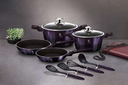 Berlinger Haus Zestaw Garnków 10 El. Purple (Bh7140) - zdjęcie 4