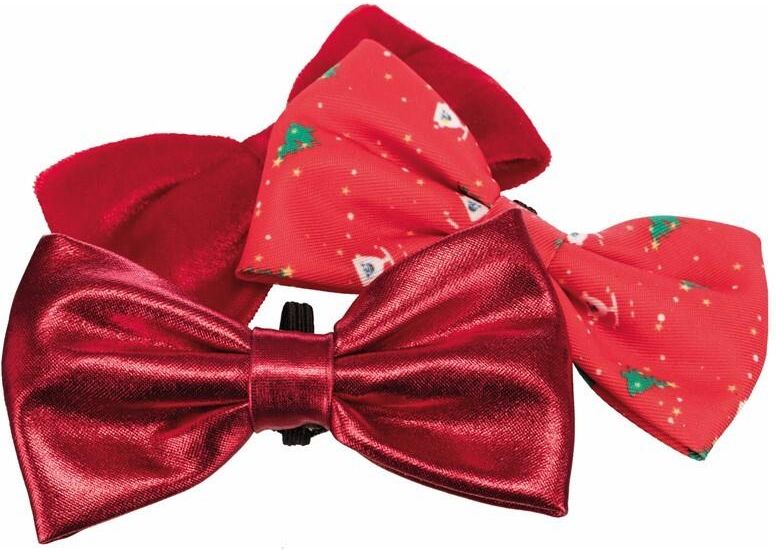 Trixie Xmas Muszka Z Gumką 10cm - zdjęcie 1 Trixie Xmas Muszka Z Gumką 10cm