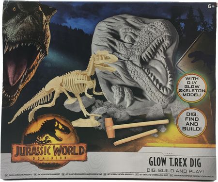 Rms Wykopaliska Dinozaurów Jurassic Dominion Glow Trex