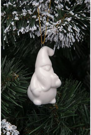Upominkarnia Mikołaj Świąteczny Ceramiczny Bombka 7,8 Cm 1 Szt 660982