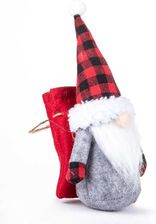Zdjęcie Upominkarnia Mikołajek Dekoracyjny Z Workiem Na Prezent 20Cm Chłopiec 661025 - Brzesko