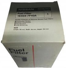Zdjęcie Nissan 164037F40A Filtr Paliwa Xtrail Primera - Wronki