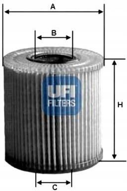 Ufi Filtr Oleju Astra 19Cdti 04 - zdjęcie 2