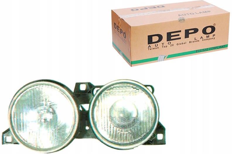 Lampa przednia Depo Reflektor Bmw 3 E30 H1 W5W 8293 Prawy 4441116RLd