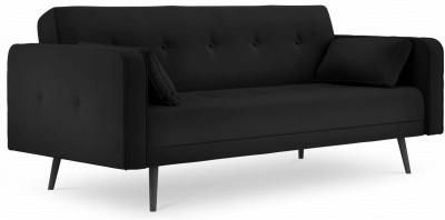 Beso Kompaktowa Sofa Rozkładana Jasper Czarny 9488