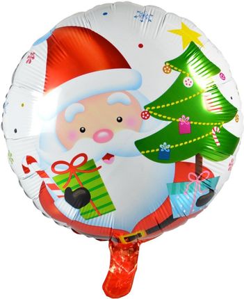 Balon Foliowy Okrągły Świąteczny Mix Wzorów 99906930550