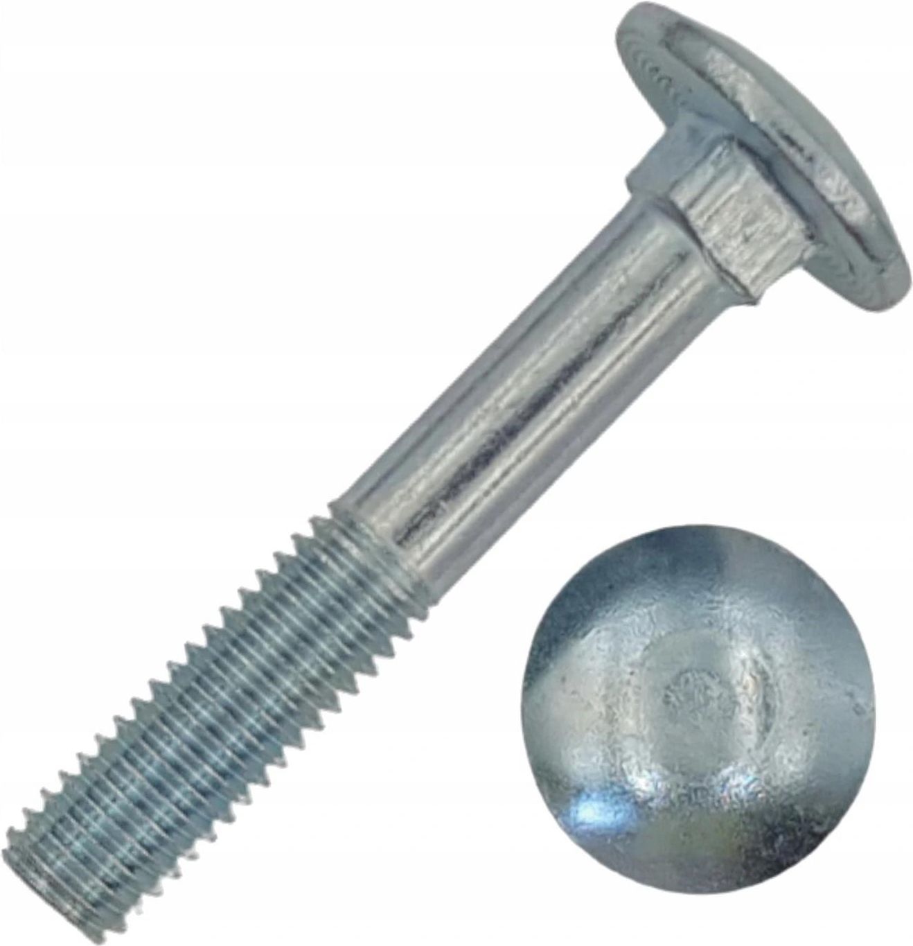 C3C ŚRUBY ZAMKOWE, GRZYBKOWE M8X50 DIN603 OC 40SZT. ABG205_40OP ...