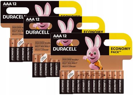 Duracell 36X Baterie Alkaliczne Micro Aaa R03 E92