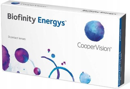 COOPER VISION COOPER VISION SOCZEWKI MIESIĘCZNE BIOFINITY ENERGYS 3 SZT. +7.50  EAN