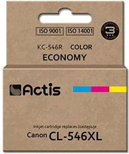 ACTIS TUSZ KC-546R DO DRUKARKI CANON, ZAMIENNIK CANON CL-546XL; STANDARD; 15 ML; KOLOR.