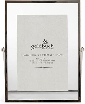 GOLDBUCH RAMKA NA ZDJĘCIA LOFT Z METALU, RAMKA Z PODSTAWKĄ, RAMKA PORTRETOWA NA 1 ZDJĘCIE/ZDJĘCIE W FORMACIE 10 X 15 CM, METALOWA RAMKA NA ZDJĘCIA OK.