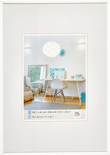 walther design New Lifestyle KV824U - Cornice in materiale plastico, 18 x 24 cm, turchese