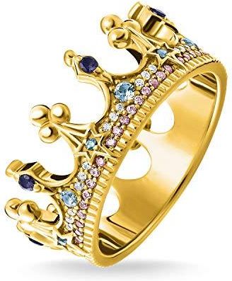 Anello Thomas Sabo Donna In Argento 925 Con Zirconi - Colori Champagne, Rosa, Blu - TR2224-959-7-54 - 3