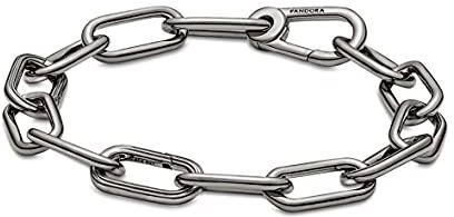 PANDORA ME LINK CHAIN BRANSOLETKA ZE STOPU METALU POWLEKANEGO METALEM, KOMPATYBILNA Z BRANSOLETKAMI ME, 549588C00-1, 15CM, STAL SZLACHETNA, NI