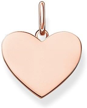 THOMAS SABO WISIOREK DAMSKI LOVE BRIDGE SERCE SREBRO 925 WYSOKIEJ PRÓBY 750 POZŁACANE RÓŻOWYM ZŁOTEM 1,5 CM LBPE002-415-12