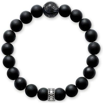 THOMAS SABO MĘSKA ROZCIĄGLIWA BRANSOLETKA ZE SREBRA WYSOKIEJ PRÓBY 925 A1085-023-11-XL