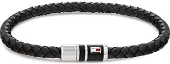 TOMMY HILFIGER 2790293 BRANSOLETA, 19 CM, SREBRNY/CZARNY