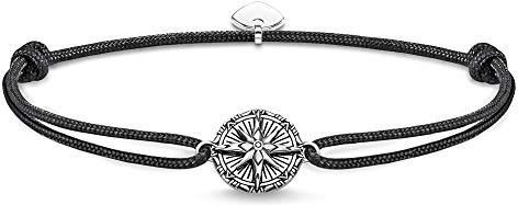 Thomas Sabo Braccialetto Unisex Sterlina Obsidian A1941 507 11 L18