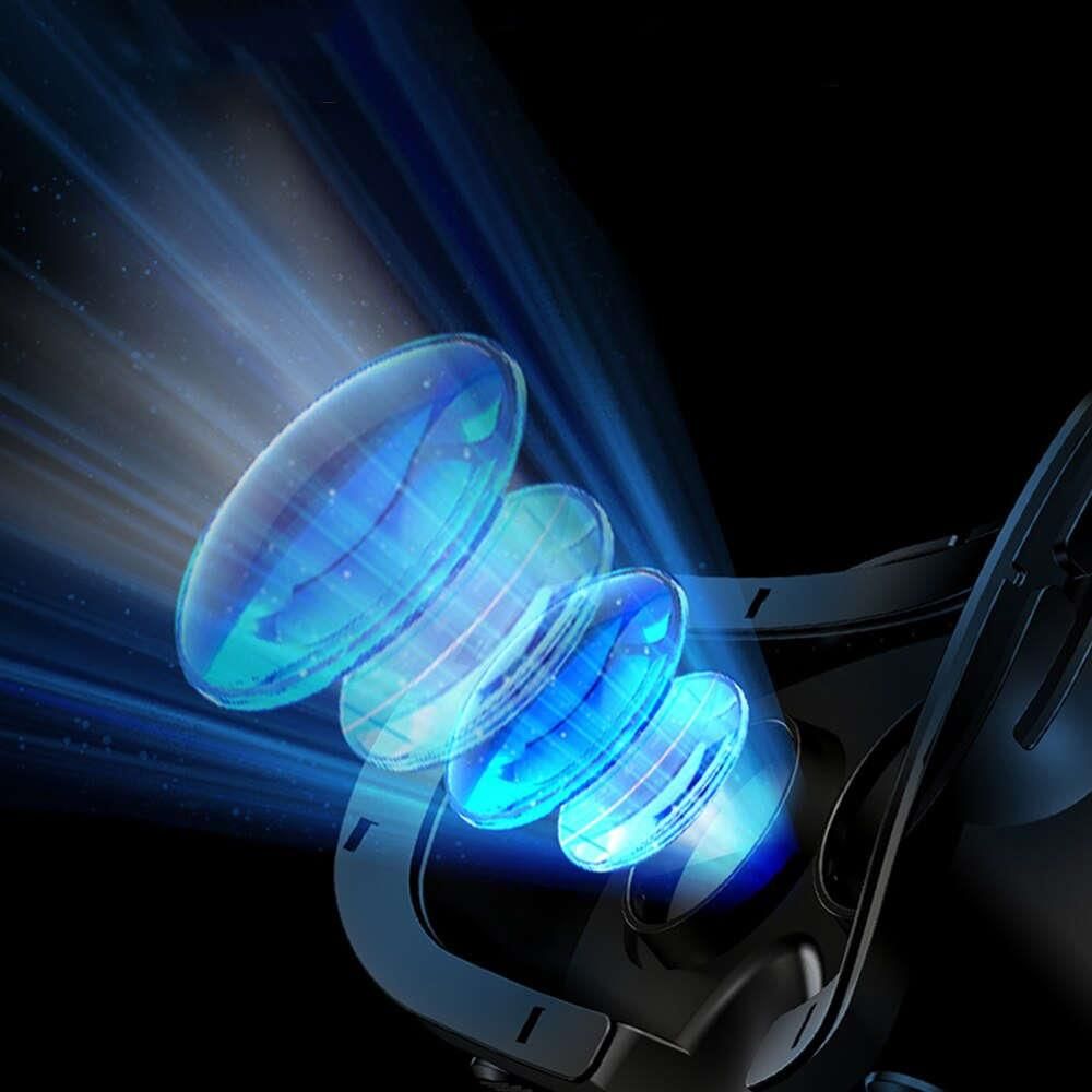ALOGY Okulary gogle VR VRG PRO 3D wirtualna rzeczywistość na telefon 3.5-7" Czarne - zdjęcie 4 ALOGY Okulary gogle VR VRG PRO 3D wirtualna rzeczywistość na telefon 3.5-7" Czarne