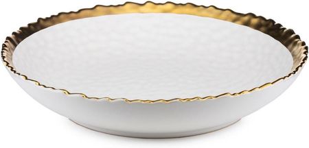 HowHomely Komplet obiadowy dla 4 os. Kati White Gold - zdjęcie 5