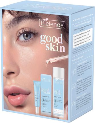 Bielenda Good Skin Zestaw: Nawilżający Krem Do Twarzy 50 Ml + Tonik 200ml