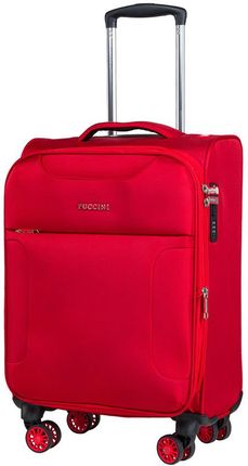 Mała kabinowa walizka PUCCINI PERUGIA EM50950C 3 Czerwona