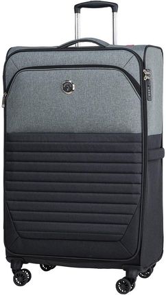 Duża walizka PUCCINI MALMO EM50710A 4 Szaro czarna