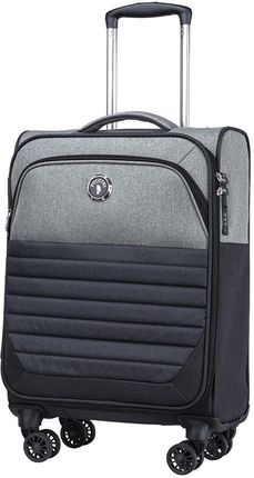 Mała kabinowa walizka PUCCINI MALMO EM50710C 4 Szaro czarna