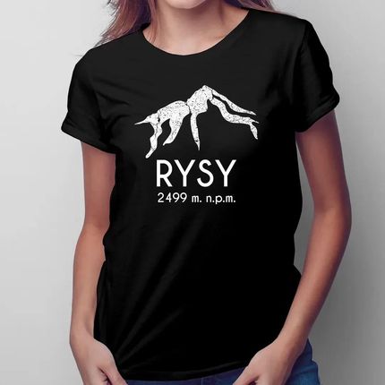Rysy - damska koszulka na prezent