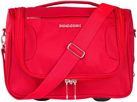 Kuferek podróżny Puccini Perugia - czerwony