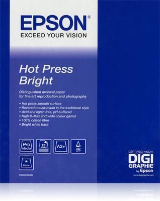 Epson Hot Press Bright 17" x 15 m, 330 g/m2 C13S042333