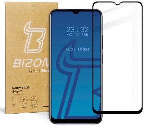 Szk O Hartowane Bizon Glass Edge Do Realme C Czarne Opinie I Ceny Na Ceneo Pl