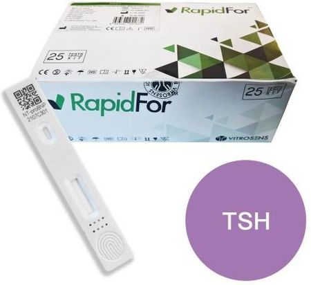 Test do oznaczania hormonu TSH (zaburzenia tarczycy) do analizatora BISAF zestaw 25szt