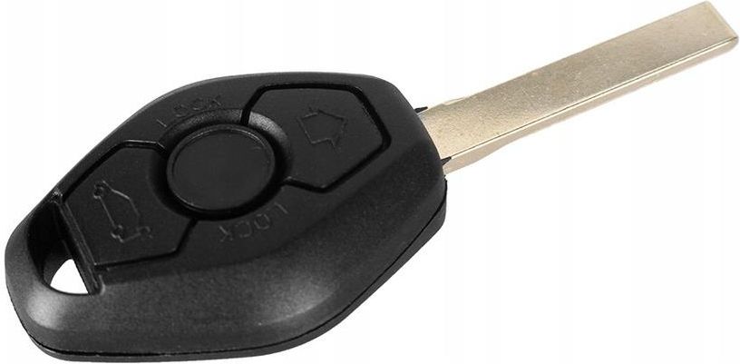 Coque De Clé BMW (E38, E39, E46, Etc.) - 3 Boutons, Avec Logo - Coque De Remplacement Sans électronique