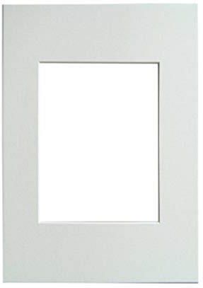 Passepartout Bianco Neve 24x30cm - Cartone Acido Free Per Cornici, Taglio 18x24cm - Foto 3