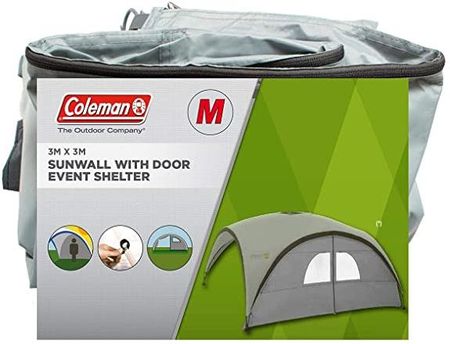 Coleman Sunwall M Side Wall With Door For Event Shelter Pro 3m Panel Silver 2000038908