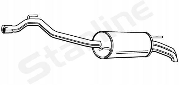 Tłumik Starline Tłumik Końcowy 4238400 - Opinie i ceny na Ceneo.pl