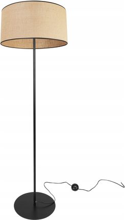 Light Home Lampa Podłogowa Stojąca Metal Abażur 40Cm (Juta245040Czls)