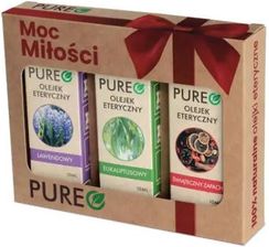 Zdjęcie Tradix Group Pureo Naturalne Olejki Eteryczne Zestaw Moc Miłości Lawendowy + Eukaliptusowy Świąteczny Zapach 55650 - Częstochowa