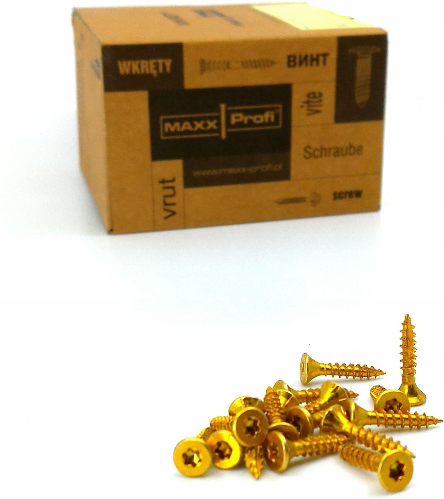 Maxx-Profi Maxx-Profi Wkręty Stożkowe 3.5x20 Torx 20+Bit 1000Szt ...