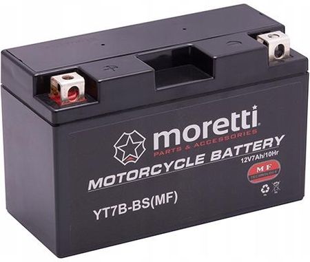 Moretti Akumulator Żelowy Yt7B-Bs Mt7B 7Ah 85A Mt7B-Bs