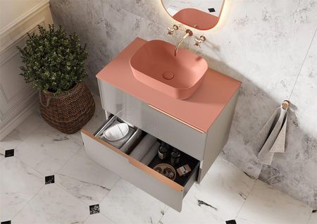 Elita Blat Naszafkowy Elitstone 140X46Cm Marmurowy Terra Pink Mat 168826 105239 - zdjęcie 3